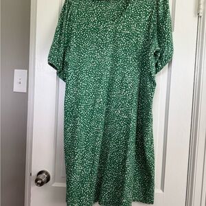Green Polka Dot Dress